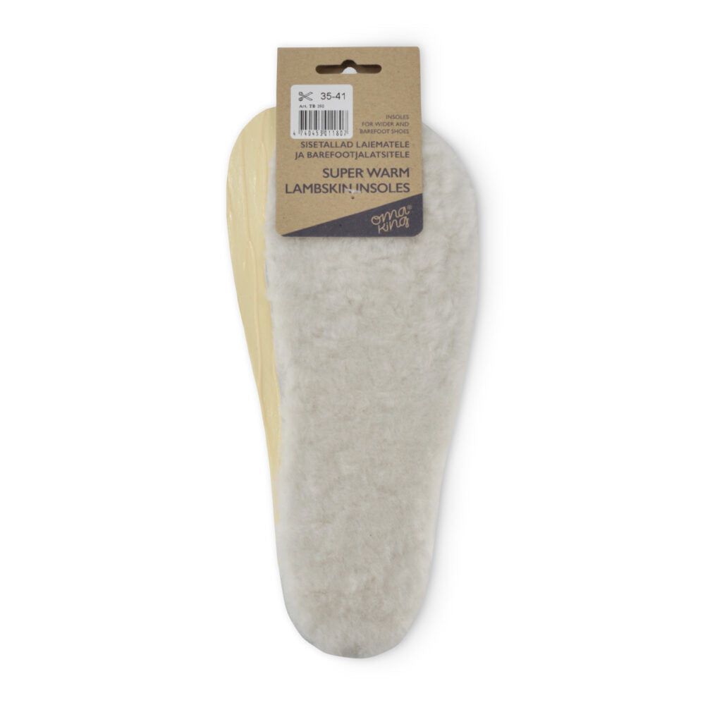 OmaKing Super Warm Einlegesohlen für Barfußschuhe, perfekt für kalte Wintertage, verfügbar in unserem Onlineshop für Barfußschuhe