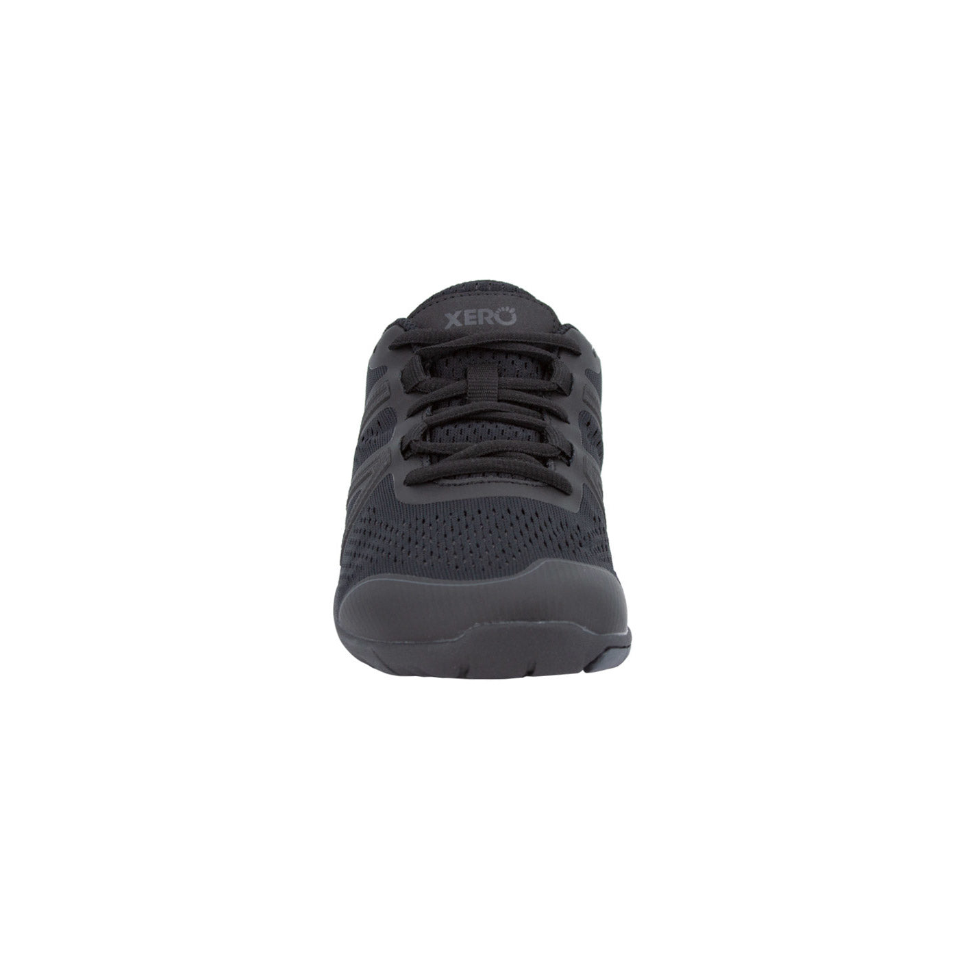 Barfußschuhe Xero Shoes HFS für Damen in Schwarz, Sneaker und Laufschuhe, Frontansicht im Onlineshop.