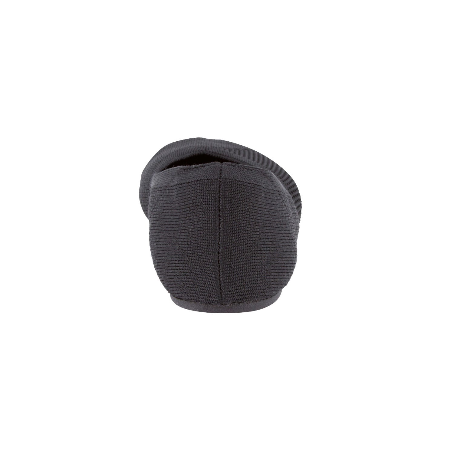 Xero Shoes Phoenix Knit Damen Ballerinas in Schwarz als Barfußschuhe, Rückansicht im Onlineshop für Barfußschuhe