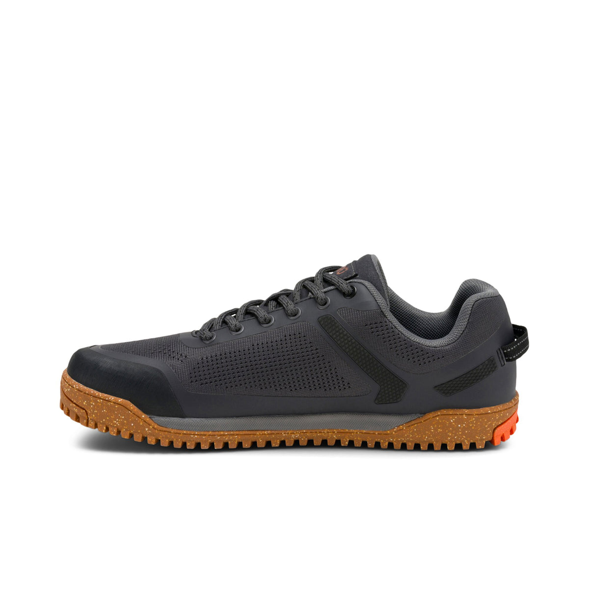 Schwarzer Damen-Barfuß-Sneaker Xero Shoes Ridgeway Mesh Low, linke Seitenansicht