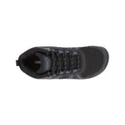 Daylite Hiker Fusion Barfußschuhe für Damen in Schwarz aus der Perspektive von oben, ideal für Wanderungen und Outdoor-Aktivitäten. Erhältlich in unserem Onlineshop für Barfußschuhe.