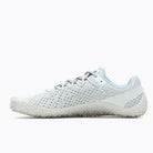 Barfußschuhe Merrell Vapor Glove 6 in Highrise für Damen, linke Ansicht, erhältlich in unserem Onlineshop für Barfußschuhe. Leichtes, flexibles Design für ein barfußähnliches Laufgefühl und natürliche Bewegungsfreiheit.