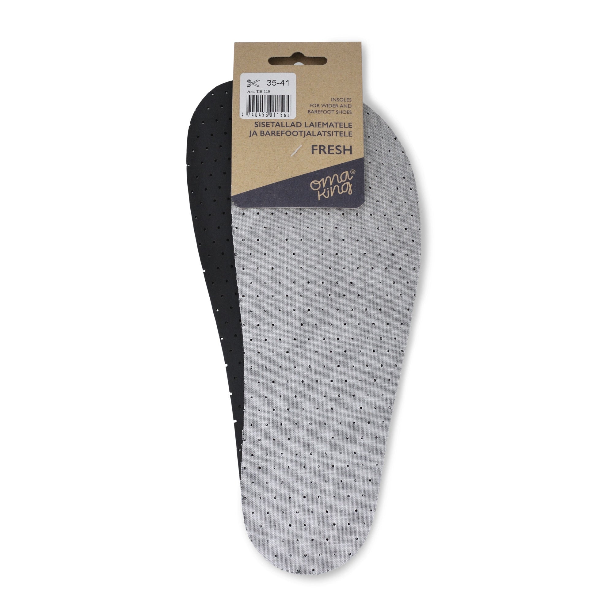 OmaKing Fresh Einlegesohlen für Barfußschuhe, optimal für den Sommer, verfügbar in unserem Onlineshop für Barfußschuhe