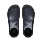 Kompressionssocken Skinners 2.0 Compression in Steingrau, Ansicht von oben, erhältlich in unserem Onlineshop für Barfußschuhe. Das flexible Design sorgt für optimale Blutzirkulation und hohen Komfort bei sportlichen Aktivitäten sowie in Erholungsphasen.