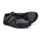 Xero Shoes Mesa Trail II Herren Barfußschuhe in Steel Gray Orange, vielseitige Wanderschuhe im Onlineshop für Barfußschuhe