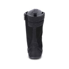 Xero Shoes Mika Barfußschuhe Winterschuhe in Schwarz von hinten im Onlineshop für Barfußschuhe, ideal für kalte Tage