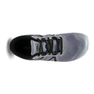 Herren-Barfußschuh Xero Shoes HFS II in Asphalt-Alloy, Sneaker für Laufen und Alltag, Topansicht, verfügbar in unserem Onlineshop für Barfußschuhe