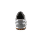 Xero Shoes HFS II 2 Barfußschuhe für Herren in Grau-Weiß, Laufschuhe im Onlineshop, Rückansicht.