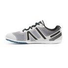 Xero Shoes HFS Sneaker in Dawn Gray für Herren, linke Ansicht, bequeme Laufschuhe im Onlineshop für Barfußschuhe.