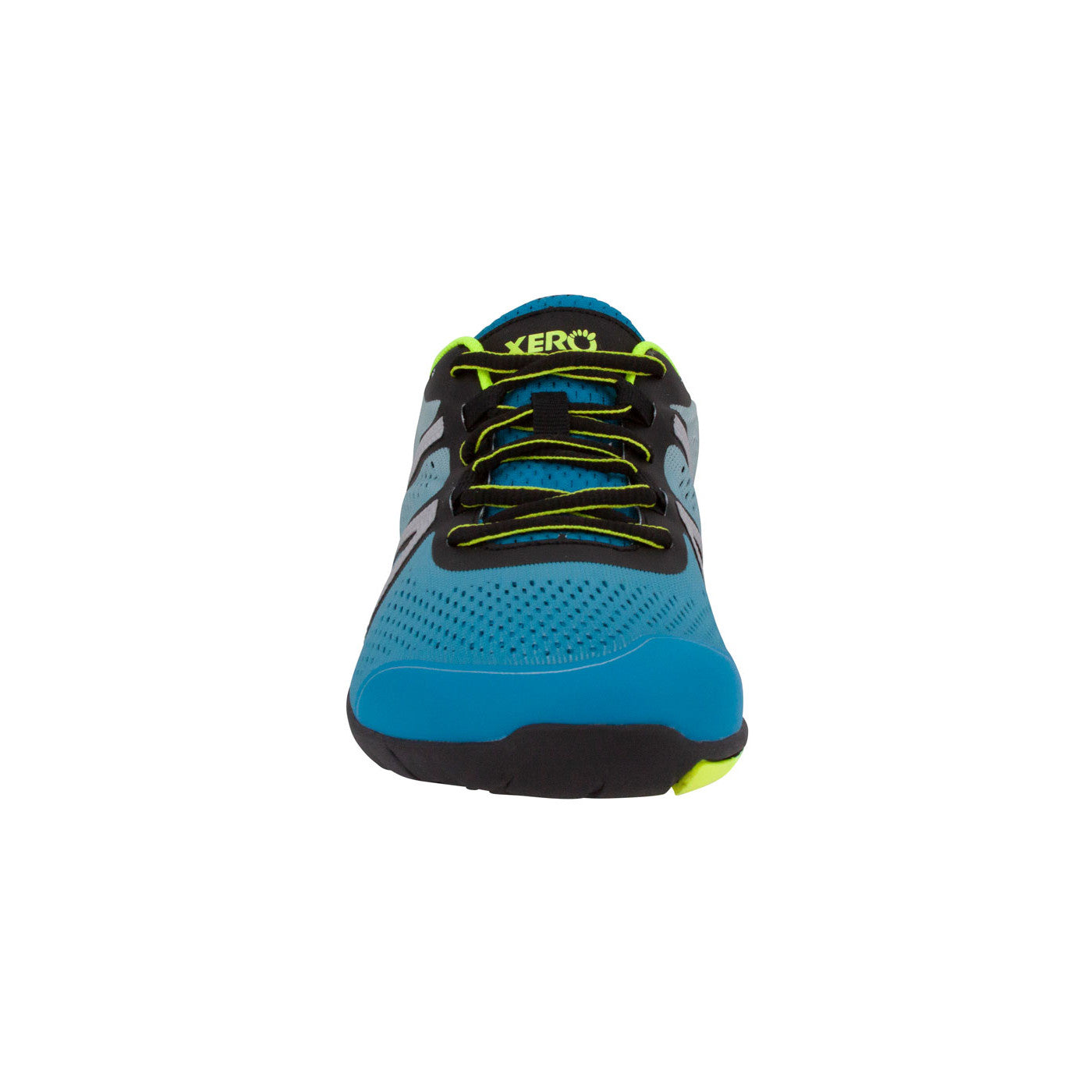 Xero Shoes HFS Sneaker in Glacier Blue für Herren, Vorderansicht, minimalistische Laufschuhe im Onlineshop für Barfußschuhe.