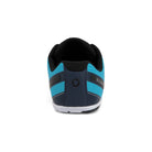 Xero Shoes HFS Sneaker in Navy/Scuba Blue für Herren, Rückansicht, strapazierfähige Laufschuhe im Onlineshop für Barfußschuhe.