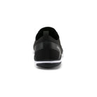 Xero Shoes Nexus Knit Sneaker in Schwarz für Herren, Rückansicht, atmungsaktiv und flexibel, ideal für Alltag und Sport im Onlineshop für Barfußschuhe.