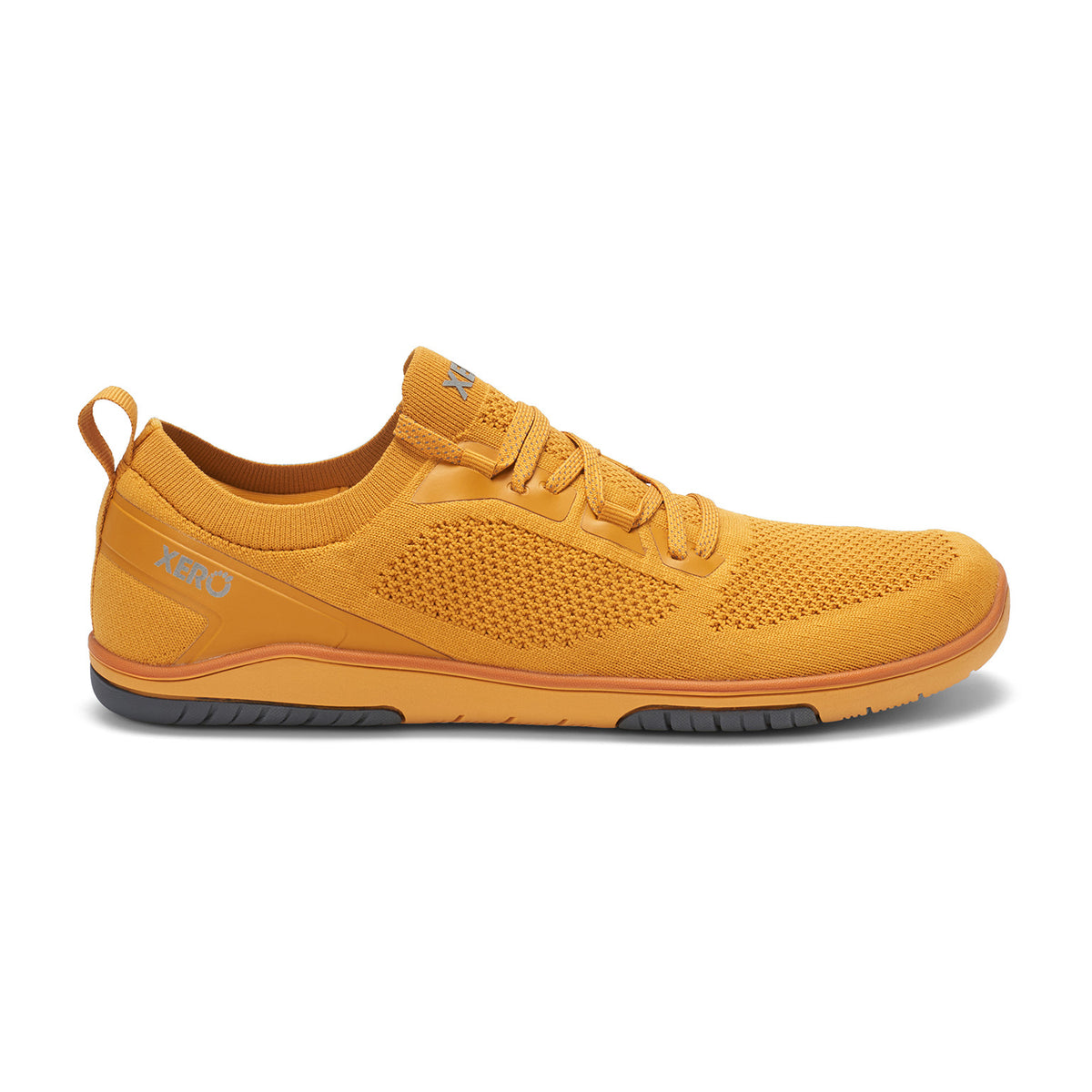 Goldener Herren-Barfuß-Sneaker Xero Shoes Nexus Knit, rechte Seitenansicht