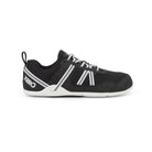 Xero Shoes Prio Damen Barfußschuhe in schwarz-weiß, rechte Seitenansicht im Onlineshop für Barfußschuhe