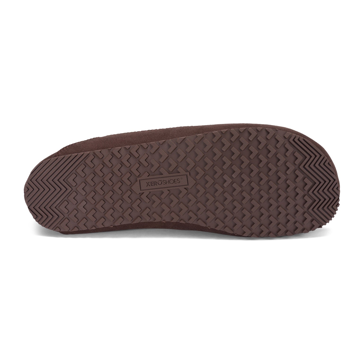 Xero Shoes Sunrise Barfußschuhe für Herren als Slipper, Sohlenseite in Braun im Onlineshop für Barfußschuhe