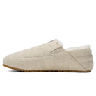 Xero Shoes Pagosa Cozy Damen Hausschuhe in Cream als warme Barfußschuhe im Onlineshop aus linker Ansicht