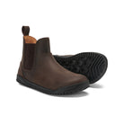Barfußschuhe Xero Shoes Ridgeway Chelsea in Dunkelbraun, elegante Herrenstiefel aus Leder, verfügbar in unserem Onlineshop für Barfußschuhe.