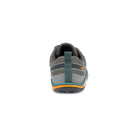 Rückansicht der Xero Shoes Scrambler Low Barfußschuhe in Tarmac Gray für Damen als Wanderschuhe im Onlineshop für Barfußschuhe