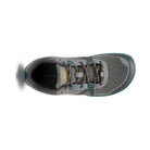 Draufsicht der Xero Shoes Scrambler Low Barfußschuhe in Tarmac Gray für Damen als Wanderschuhe im Onlineshop für Barfußschuhe