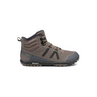 Rechte Seitenansicht der Xero Shoes Scrambler Mid II Damen Barfußschuhe in Morel als Wanderschuhe im Onlineshop für Barfußschuhe