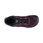 Xero Shoes Scrambler Mid Barfußschuhe, Wanderschuhe für Damen, Top-Ansicht in Black Fig im Onlineshop für Barfußschuhe