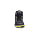 Xero Shoes Scrambler Mid Barfußschuhe, Wanderschuhe für Herren, Vorderansicht in Steel Gray Sulphur im Onlineshop für Barfußschuhe
