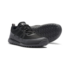 Xero Shoes Scrambler Trail Low WP Damen Barfußschuh in Schwarz-Asphaltgrau