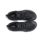 Xero Shoes Scrambler Trail Low WP Barfußschuhe für Damen, wasserdichte Wanderschuhe, schwarze Top-Ansicht im Onlineshop