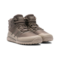 Xero Shoes Scrambler Trail Mid WP Damen Barfußschuh in Graubraun-Creme