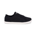Xero Shoes Dillon Barfußschuhe für Damen in Schwarz aus der rechten Seitenansicht, bequem und perfekt für den Alltag. Erhältlich in unserem Onlineshop für Barfußschuhe.