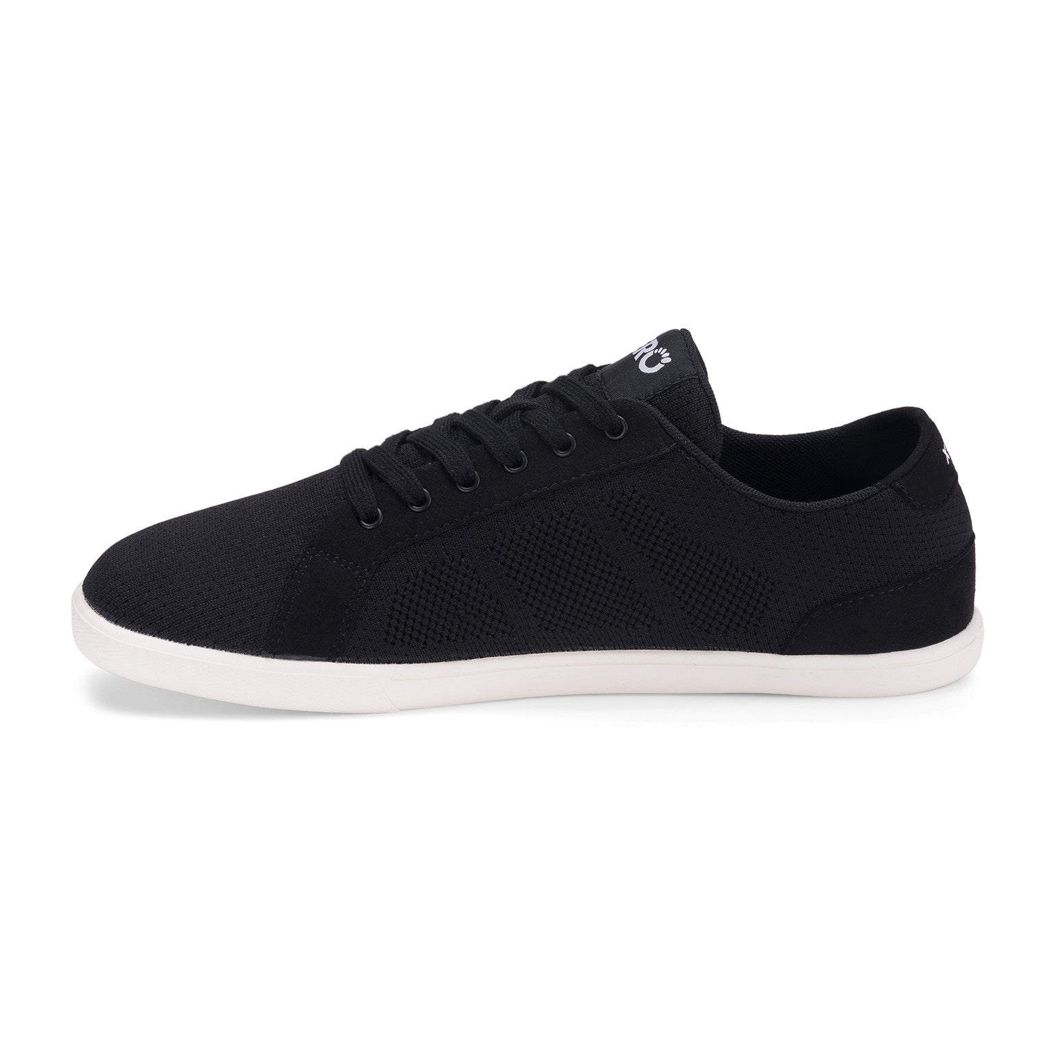 Xero Shoes Dillon Barfußschuhe für Herren in Schwarz aus der linken Seitenansicht, bieten Flexibilität und maximalen Komfort für den Alltag. Perfekt für Bewegung und eine natürliche Fußstellung. Erhältlich in unserem Onlineshop für Barfußschuhe.