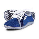 leguanito aktiv blau Leguano Barfußschuhe für Kinder – Sockenschuhe, erhältlich im barfusswelteb.com Barfußschuhe Onlineshop