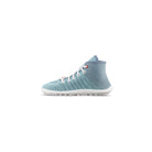 Barfußschuhe Leguanito Go in Seablue für Kinder, linke Seitenansicht, optimal für Herbst und Frühling im Onlineshop für Barfußschuhe.