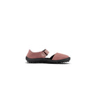 Leguanito Jarina Sandalen Kinder rot mit Glitzer als Barfußschuhe im Onlineshop, rechte Ansicht für kleine Füße ideal geeignet