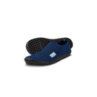 Leguanito Scio Blue (Größe 29 bis 34) Kinder Barfußschuhe Slipper – Produktansicht des leichten und bequemen Slippers, ideal für aktive Kinder, erhältlich im Barfußschuhe Onlineshop barfusswelteb.com.
