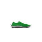 Leguanito Scio Green Kinder Barfußschuhe Slipper – Rechtsansicht des Slippers in Grün für Kinder in den Größen 23 bis 28. Diese leichten Barfußschuhe bieten optimalen Komfort und Bewegungsfreiheit, erhältlich bei barfusswelteb.com.