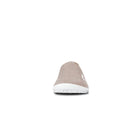 Leguanito Scio Rose Kinder Barfußschuhe Slipper – Vorderansicht der rosa Slipper für Kinder in den Größen 29 bis 34, ideal für bequemes und freies Laufen. Erhältlich bei barfusswelteb.com.