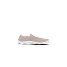 Leguanito Scio Rose Kinder Barfußschuhe Slipper – Seitenansicht der rosa Slipper für Kinder in den Größen 29 bis 34, die für Komfort und Bewegungsfreiheit sorgen. Erhältlich bei barfusswelteb.com.