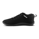 Linke Seitenansicht der schwarzen Leguano Galaxo Barfußschuhe, warme Winterschuhe und Wanderschuhe im Onlineshop für Barfußschuhe