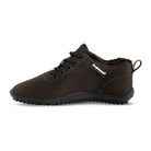 Leguano Galaxo braune Barfußschuhe, warme Winter- und Herbstschuhe in linker Seitenansicht im Onlineshop für Barfußschuhe