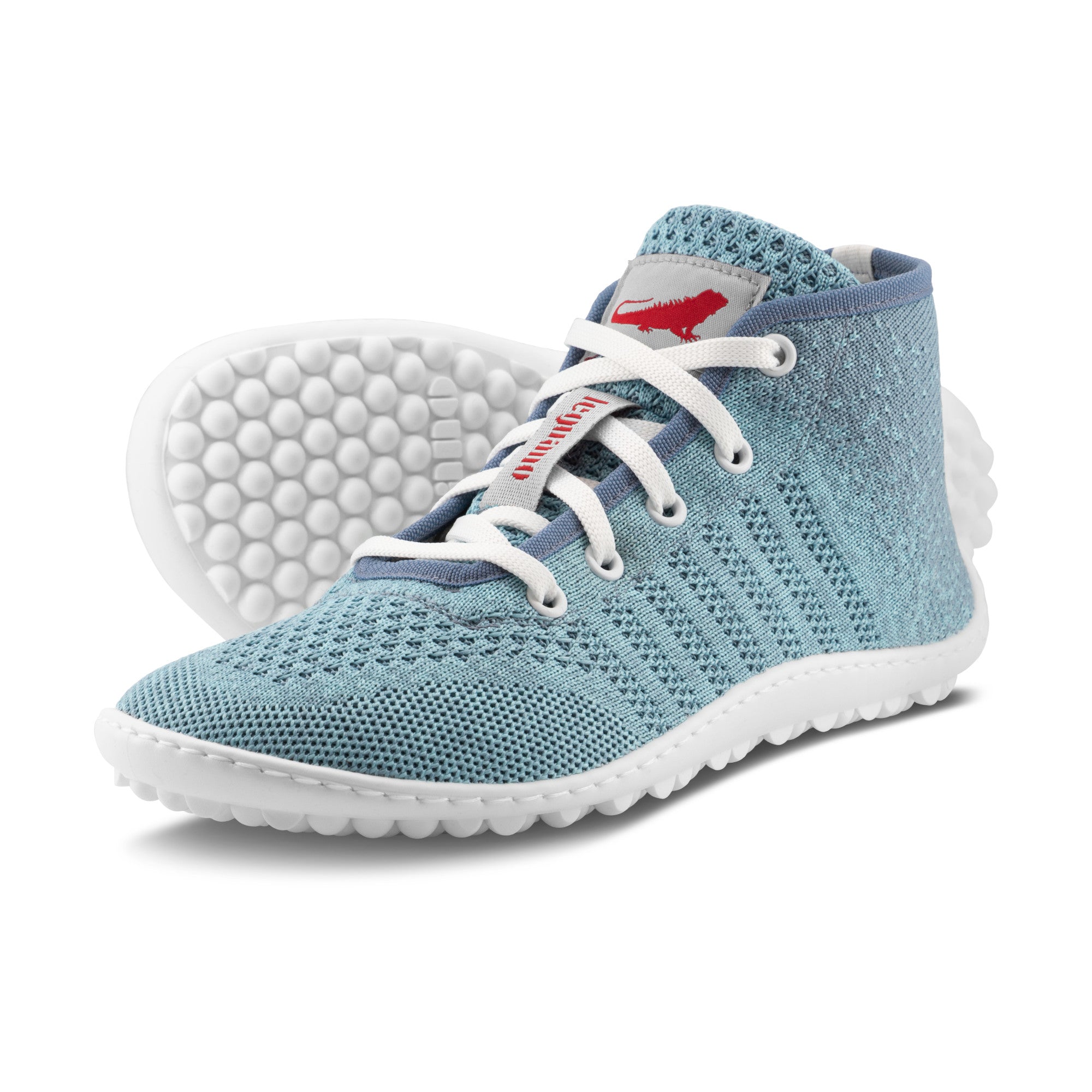 Barfußschuhe Leguano Go Sneaker in Seablue, vielseitig und bequem, ideal für natürlichen Laufkomfort im Onlineshop für Barfußschuhe.