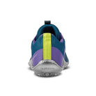Barfußschuhe Leguano Spinwyn in Lila, Rückansicht, flexible Sportschuhe mit optimalem Halt für natürlichen Komfort, im Onlineshop für Barfußschuhe erhältlich.