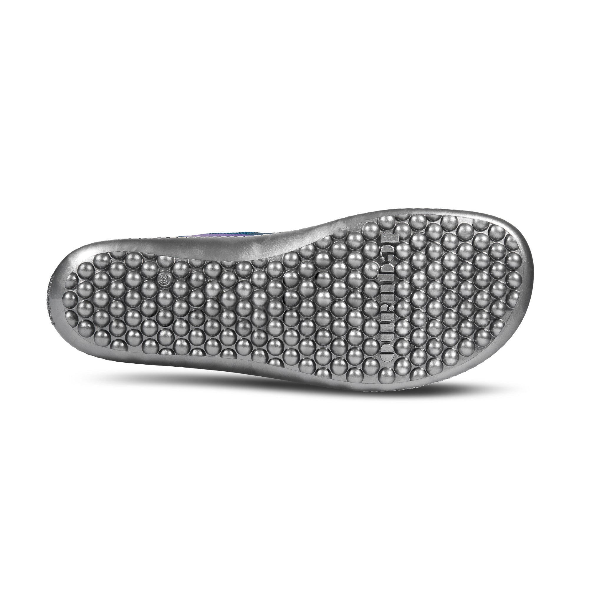 Barfußschuhe Leguano Spinwyn in Lila, Unterseite mit rutschfestem Profil für sicheren Halt, erhältlich in unserem Onlineshop für Barfußschuhe.