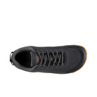 Xero Shoes Ridgeway Mesh Low Damen-Barfuß-Sneaker in Schwarz in der Draufsicht